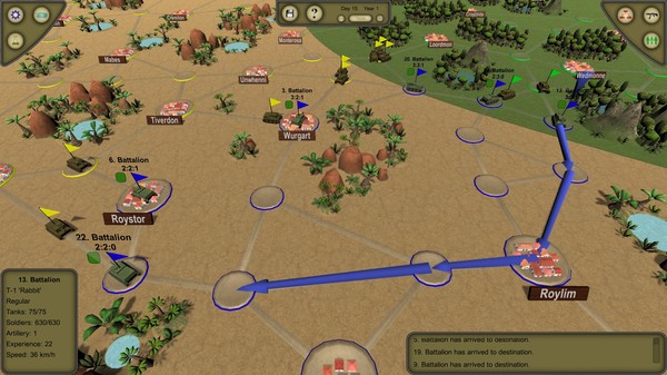 Screenshot z Land Doctrine