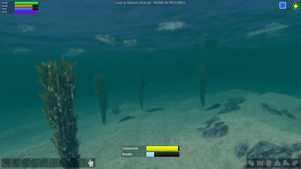 Screenshot z Lost in Nature