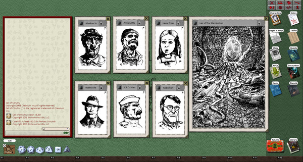 Fantasy Grounds - Dead in the Water (CoC)