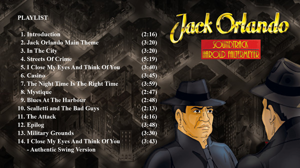 Jack Orlando - Soundtrack by Harold Faltermeyer.