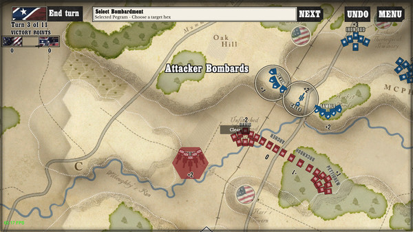 Screenshot z Gettysburg: The Tide Turns Screenshot z Gettysburg: The Tide Turns