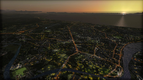 KHAiHOM.com - FSX Steam Edition: Night Environment: France Add-On