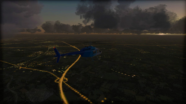 KHAiHOM.com - FSX Steam Edition: Night Environment: Germany Add-On