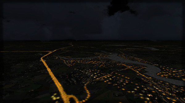 KHAiHOM.com - FSX Steam Edition: Night Environment: Germany Add-On