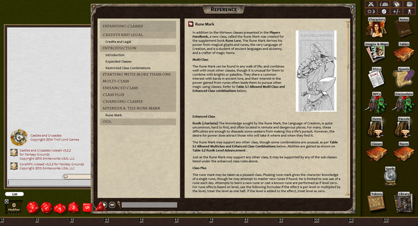 Fantasy Grounds - Expanding Classes (Castles & Crusades)