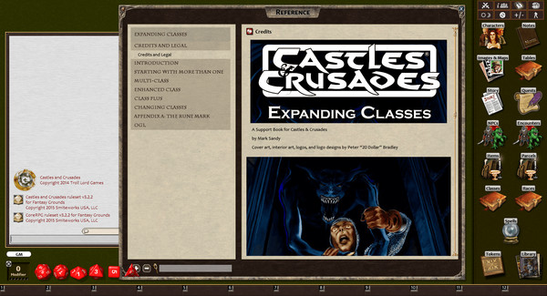 Fantasy Grounds - Expanding Classes (Castles & Crusades)