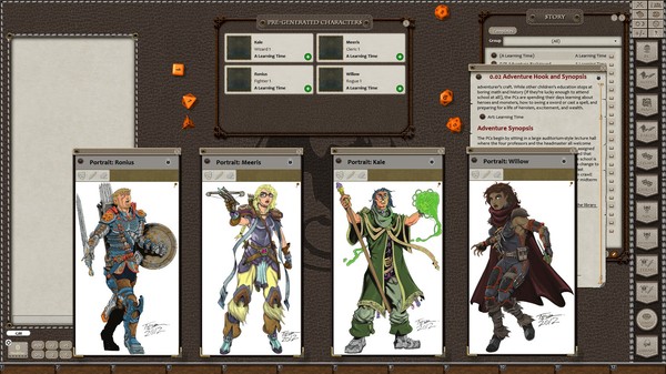 Fantasy Grounds - BASIC01: A Learning Time (5E)