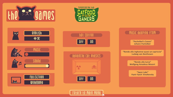 Screenshot z The Cat Games Screenshot z The Cat Games