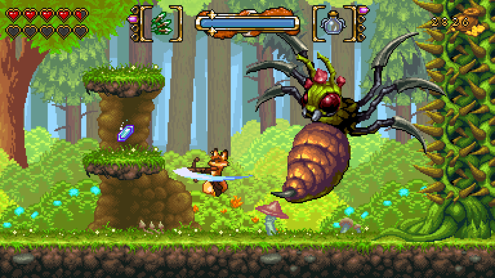 screenshot of FOX n FORESTS 11