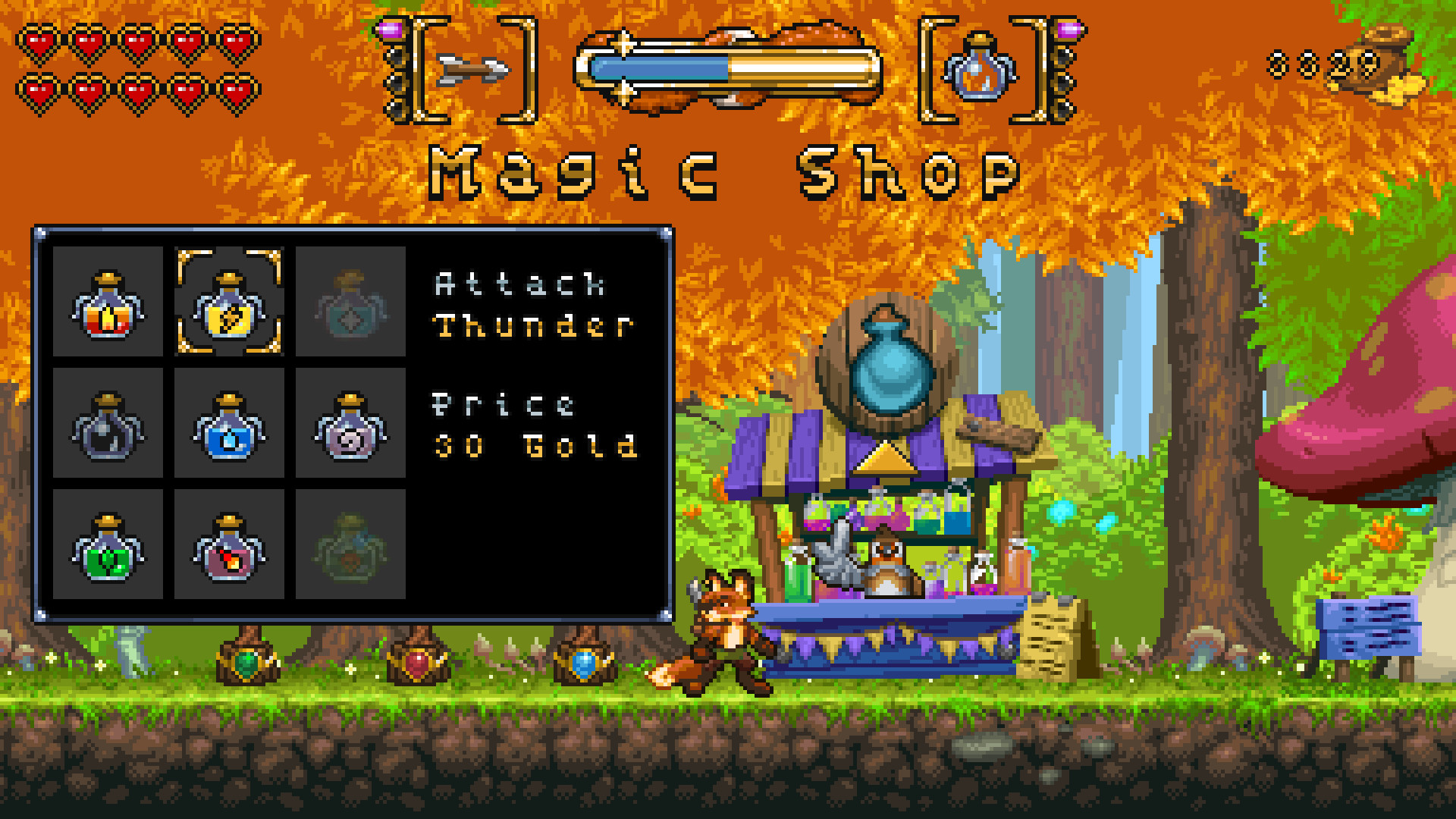 screenshot of FOX n FORESTS 12