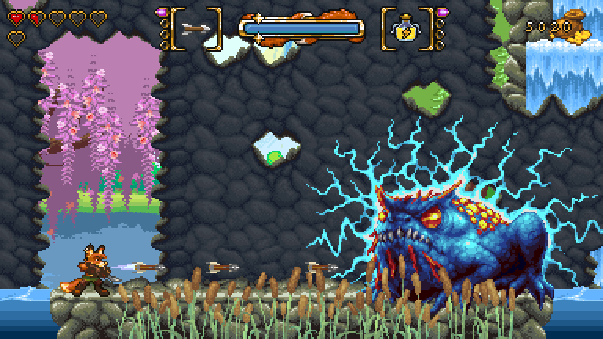 screenshot of FOX n FORESTS 10