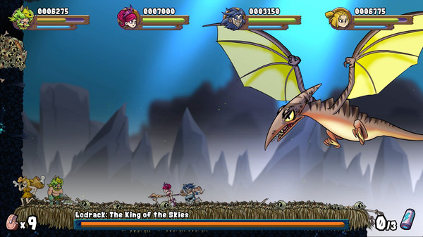 Скриншот 2 из игры Caveman Warriors