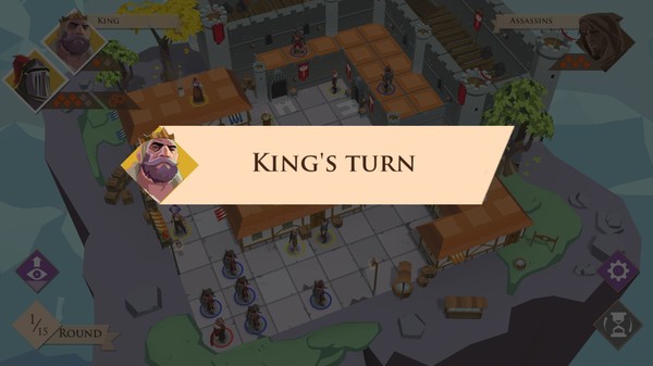 King and Assassins: The Board Game screenshot