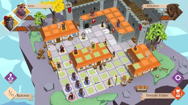 King and Assassins: The Board Game screenshot