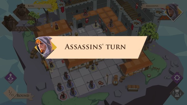 King and Assassins: The Board Game screenshot