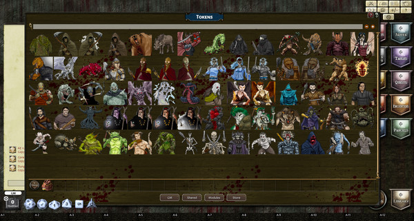 Fantasy Grounds - H3-Ziggurat of Gloom 4E Fantasy (Token Pack)