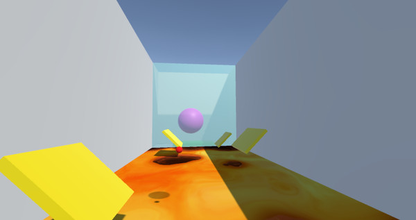 Screenshot z Rubber Ball VR