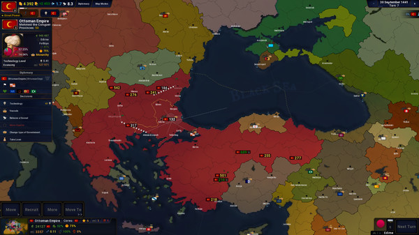 Screenshot 2 of Age of History II - additional gameplay view