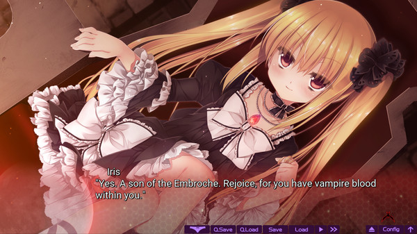 Screenshot z Libra of the Vampire Princess