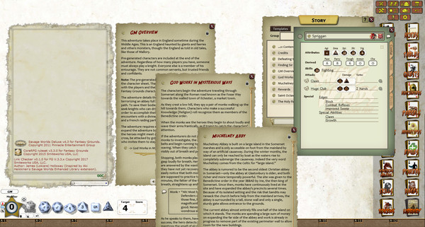 Fantasy Grounds - Daring Tales of Chivalry #01: A Knights Tale (Savage Worlds)