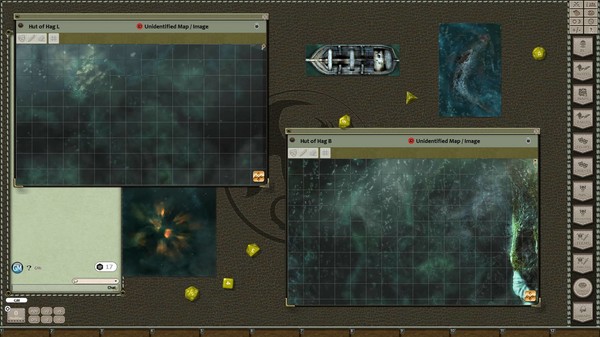 Fantasy Grounds - Black Scroll Games - Hut of Half-Blood Hag (Map Pack)