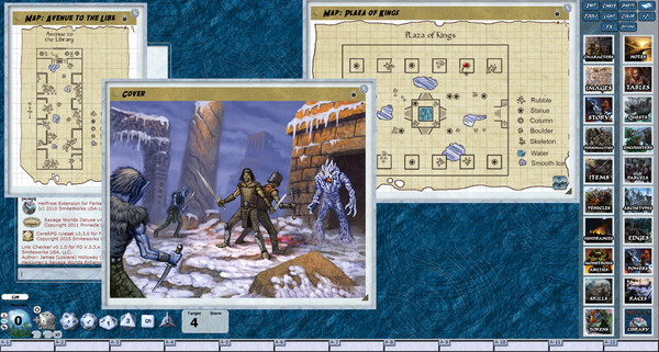 Fantasy Grounds - Hellfrost: The Lost City of Paraxis (Savage Worlds)