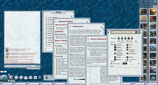 Fantasy Grounds - Hellfrost: The Lost City of Paraxis (Savage Worlds)