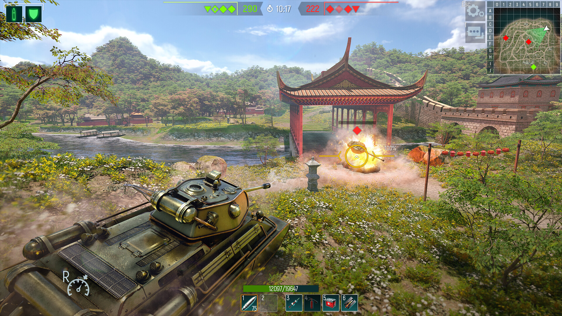 Tank Force: Online Shooter Game screenshot #7