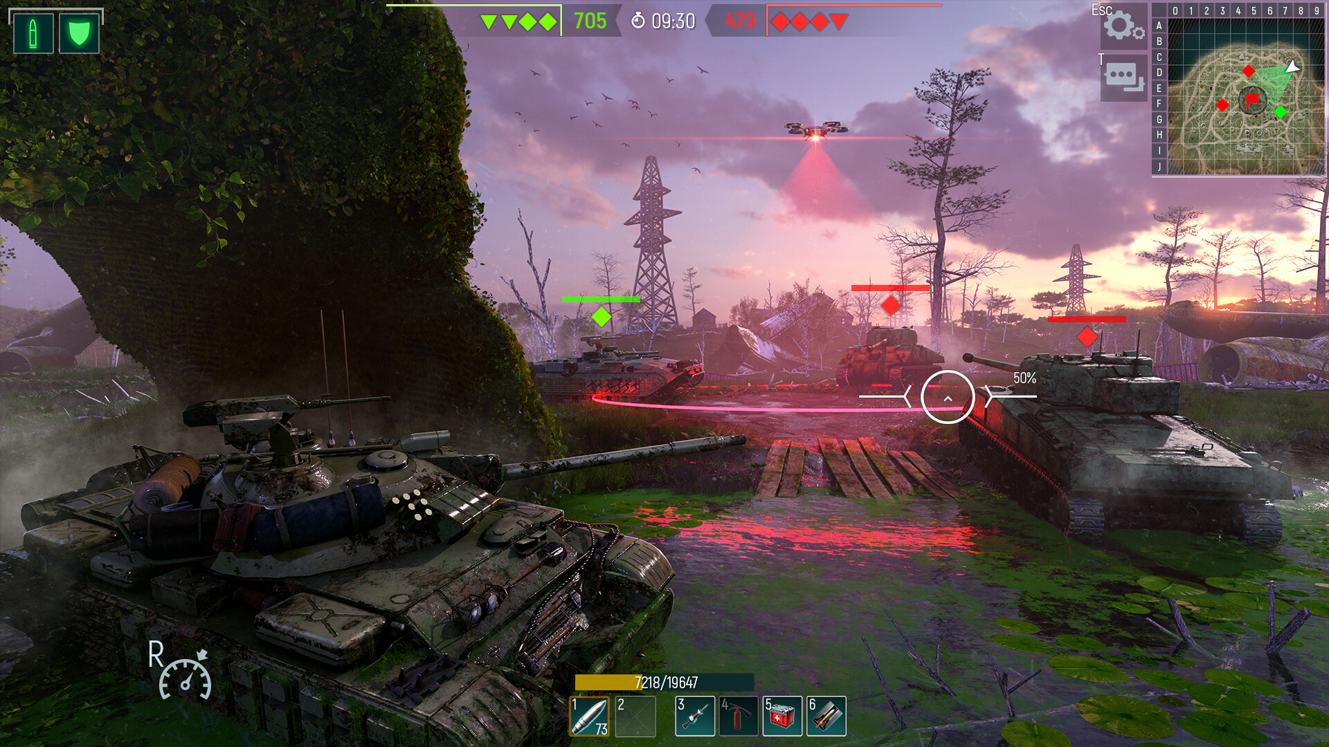 Tank Force: Online Shooter Game screenshot #1