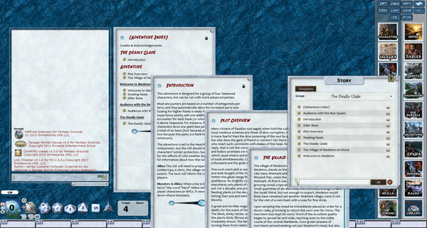 Fantasy Grounds - Hellfrost: The Fey Tower and Deadly Glade (Savage Worlds)