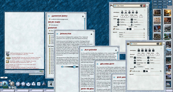 Fantasy Grounds - Hellfrost: The Fey Tower and Deadly Glade (Savage Worlds)