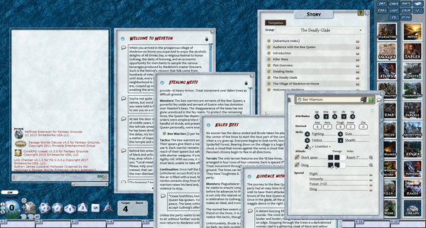 Fantasy Grounds - Hellfrost: The Fey Tower and Deadly Glade (Savage Worlds)
