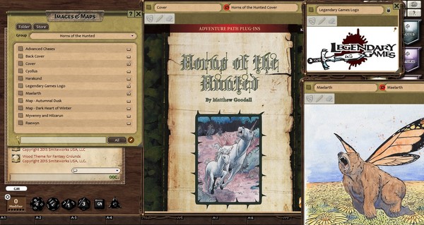 Fantasy Grounds - Horns of the Hunted (PFRPG)