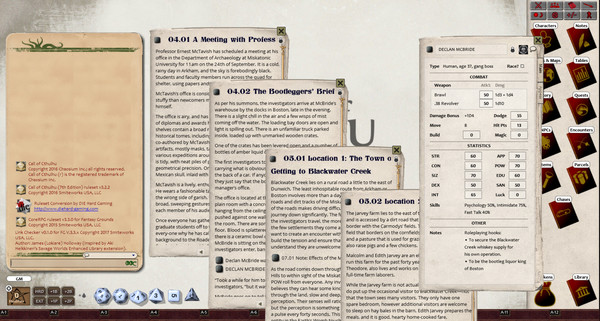 Fantasy Grounds - Blackwater Creek (CoC7E)