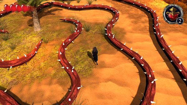 Screenshot z Zarya and the Cursed Skull