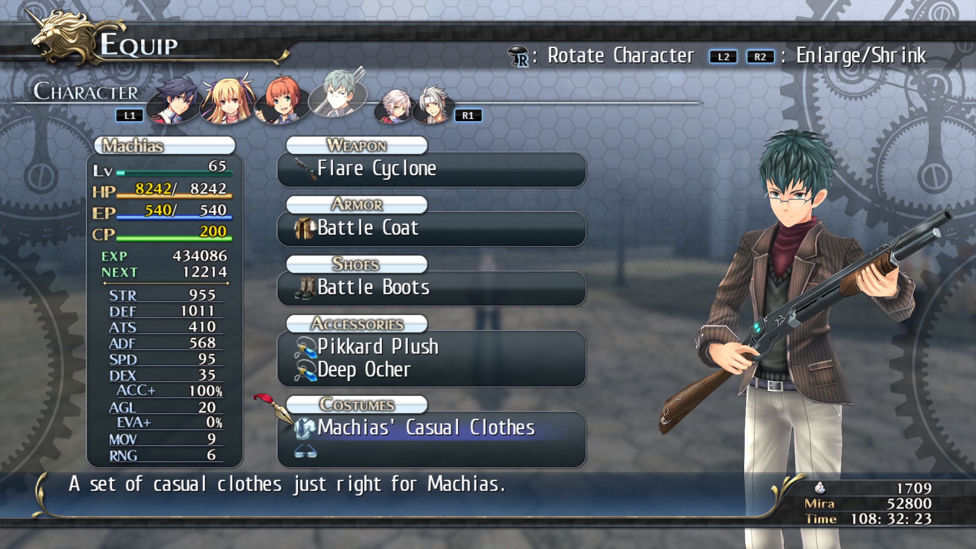 The Legend of Heroes: Trails of Cold Steel - Machias' Casuals Featured Screenshot #1