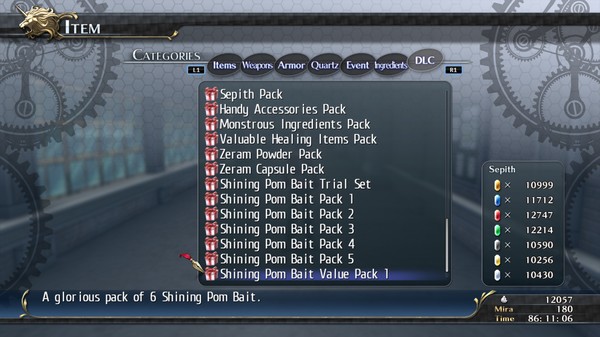 The Legend of Heroes: Trails of Cold Steel - Shining Pom Bait Value Pack 1