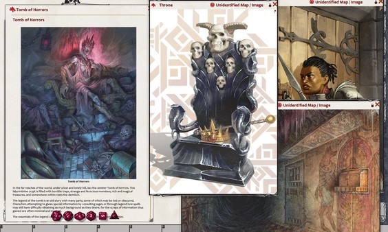 Screenshot z Fantasy Grounds - D&D Tales from the Yawning Portal Screenshot z Fantasy Grounds - D&D Tales from the Yawning Portal