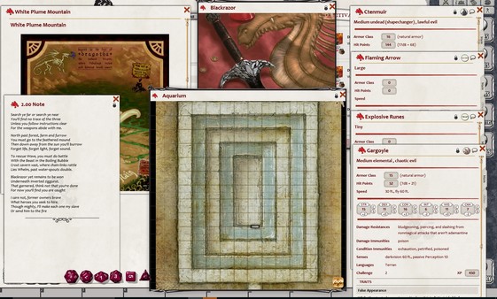 Screenshot z Fantasy Grounds - D&D Tales from the Yawning Portal Screenshot z Fantasy Grounds - D&D Tales from the Yawning Portal