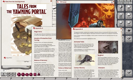Screenshot z Fantasy Grounds - D&D Tales from the Yawning Portal Screenshot z Fantasy Grounds - D&D Tales from the Yawning Portal