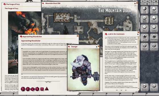 Screenshot z Fantasy Grounds - D&D Tales from the Yawning Portal Screenshot z Fantasy Grounds - D&D Tales from the Yawning Portal