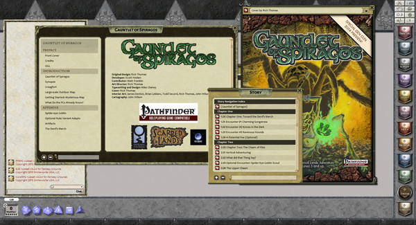 Fantasy Grounds - Gauntlet of Spiragos (PFRPG)
