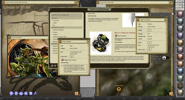 Fantasy Grounds - Gauntlet of Spiragos (PFRPG) screenshot 5
