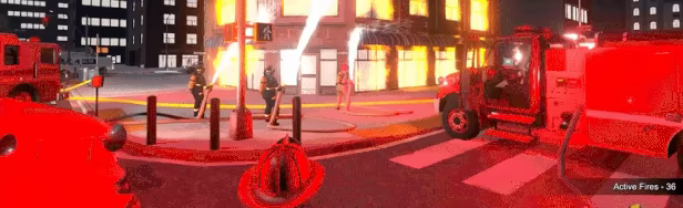 Flashing Lights - Police, Firefighting, Emergency Services (EMS) Simulator video 4