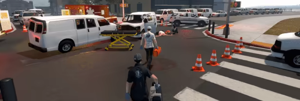 Flashing Lights - Police, Firefighting, Emergency Services (EMS) Simulator video 5