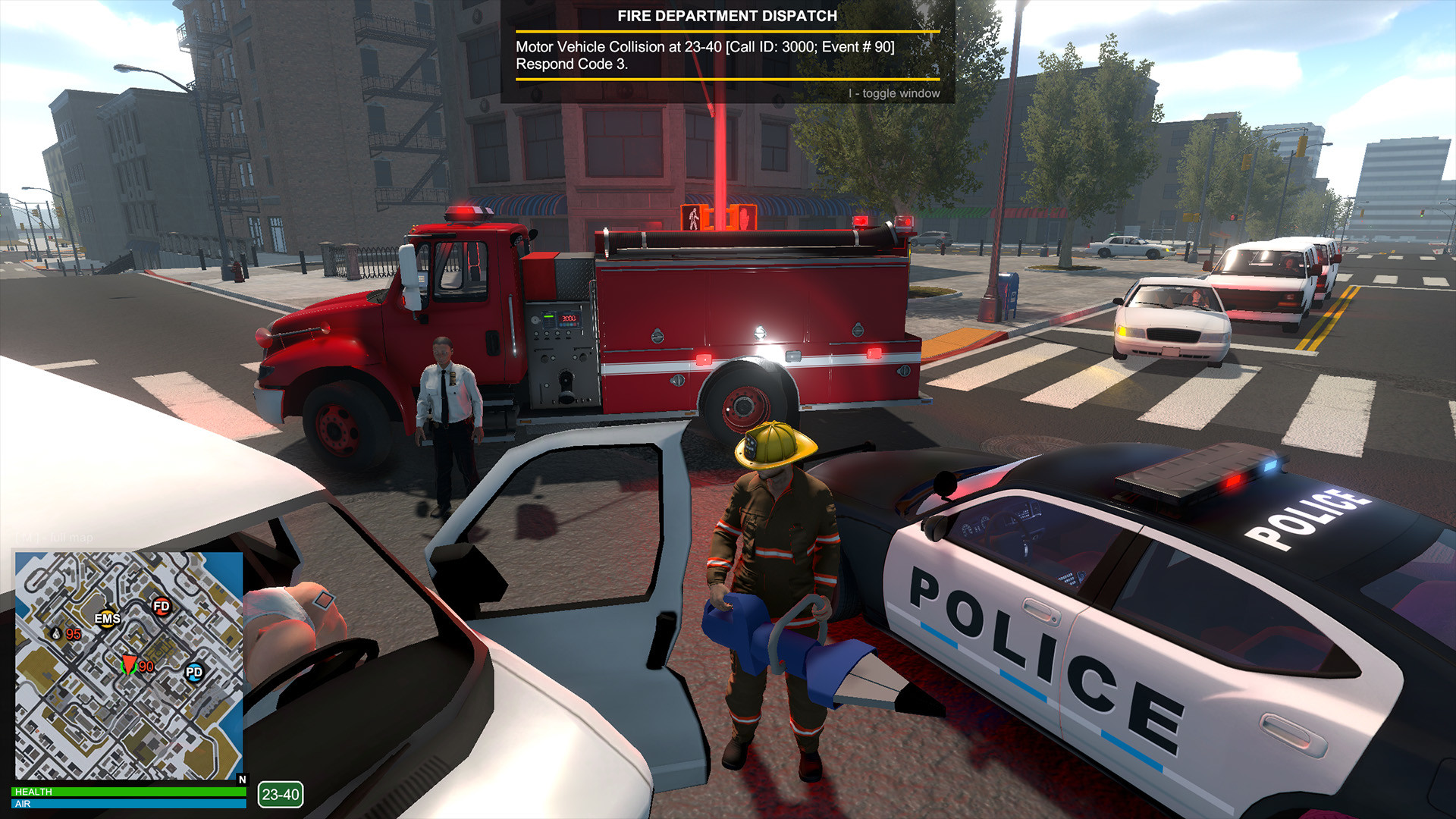 Flashing Lights - Police, Firefighting, Emergency Services (EMS) Simulator screenshot #20