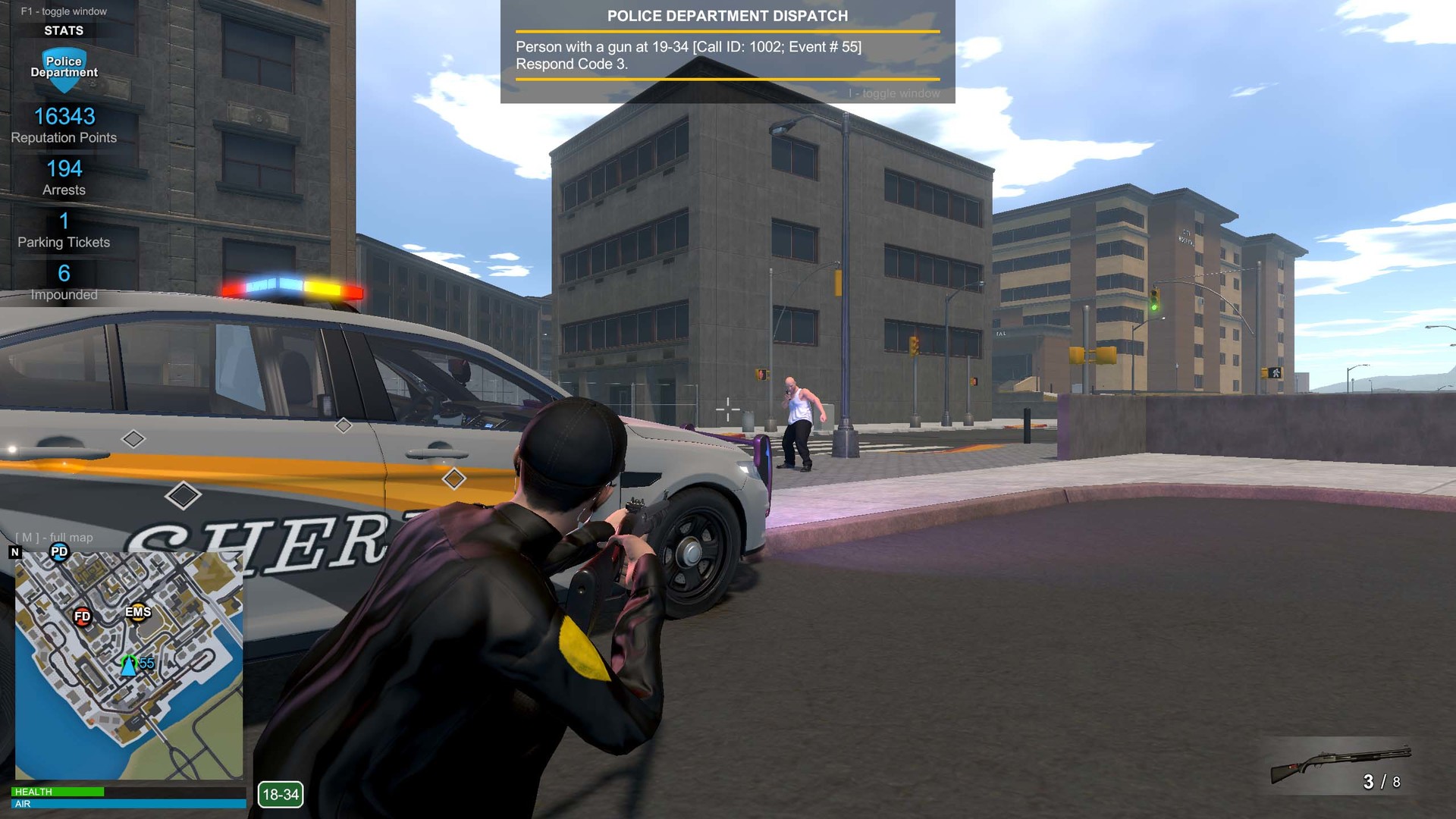 Flashing Lights - Police, Firefighting, Emergency Services (EMS) Simulator screenshot #10