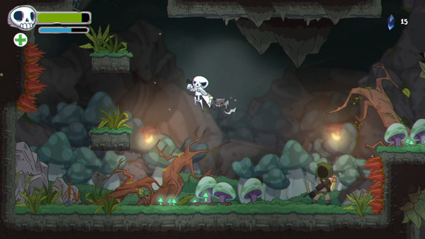 Screenshot z Skelattack