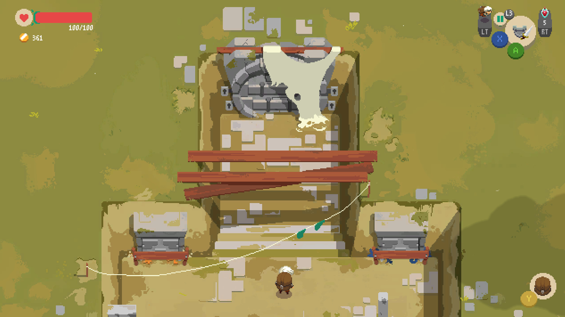 Скриншот Moonlighter 6