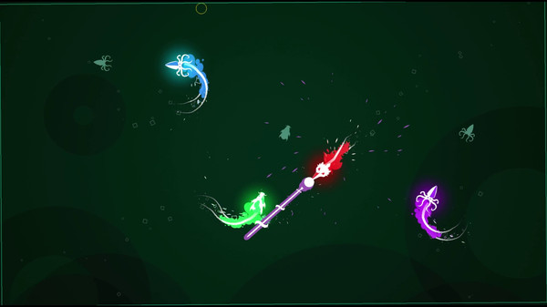 Screenshot z Cosmic Kites